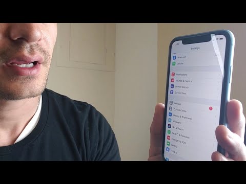 iPhone XS/XR: How to Setup Face ID Unlock Recognition Password