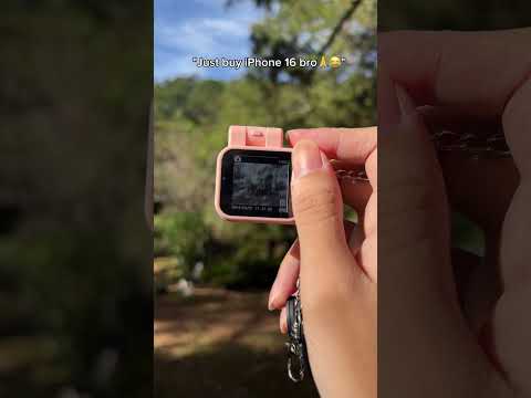 Mini camera keychain
