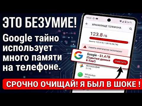 Эта Скрытая Папка ТАЙНО Хранит Гигабайты Памяти! Как Очистить Память Андроид и Удалить СКРЫТЫЙ Мусор