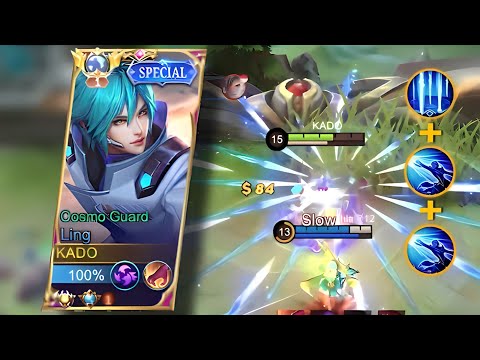 LING GAMEPLAY! - EP1   MOBILE LEGENDS | LING TOP GLOBAL | MLBB Kz3