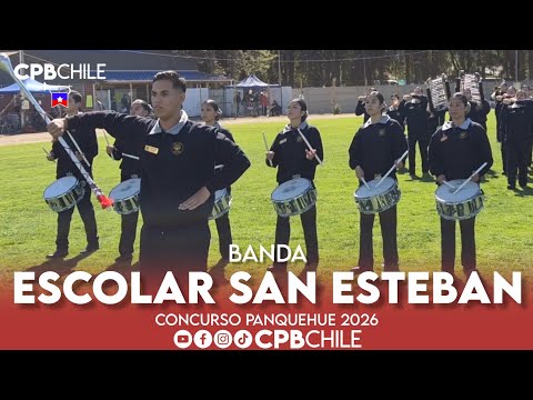 Banda Escolar de San Esteban - Concurso Panquehue 2026