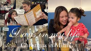 《日常Vlog》ミラノで過ごすクリスマス🎄🇮🇹❤️お買い物 / オススメレストラン/コモ湖