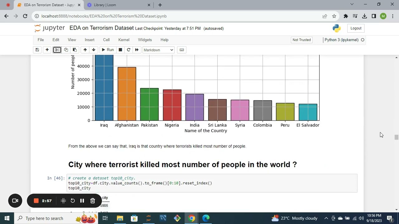 Exploratory Data Analysis I Global Terrorism Dataset  | Python