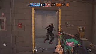 [R6S]PS4版高感度プレイヤー キル集