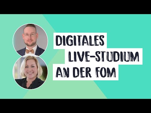 Digitales Live-Studium an der FOM | Stuzubi Digital