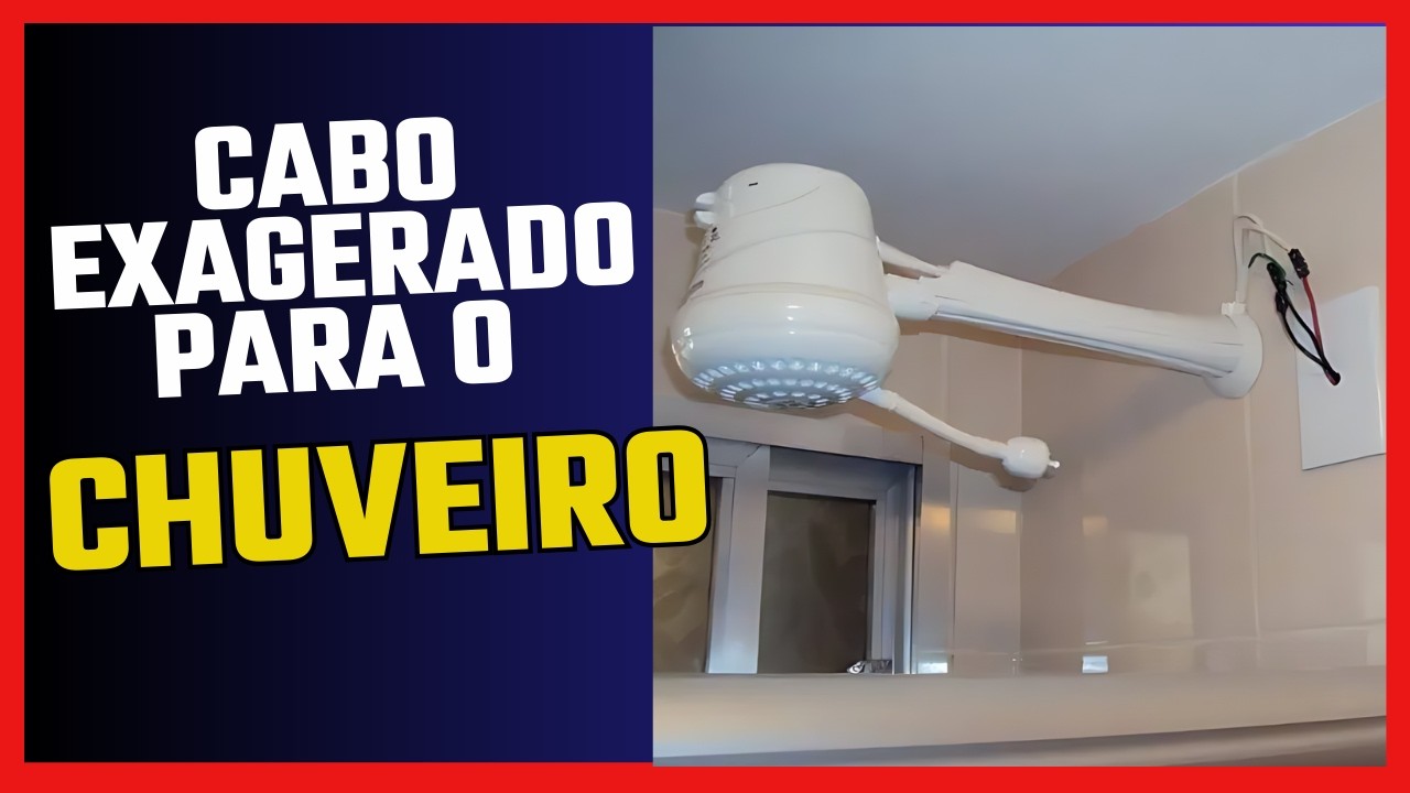 Como dimensionar o cabo correto para o chuveiro?