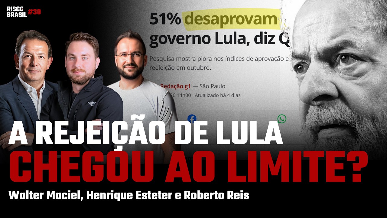 FLÁVIO BOLOSNARO EMPATOU COM LULA NAS PESQUISAS: E AGORA? | Risco Brasil #30