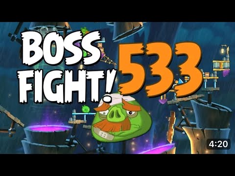 Angry Birds 2 Boss Fight 71! Foreman Pig Level 533 Walkthrough - iOS, Android @Angry