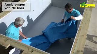 Urban pool 250 x 450 LINÉA - rechthoekig model