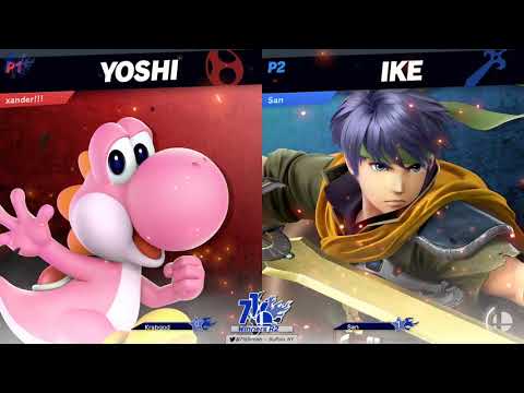 Return of the 716 - San (Ike) Vs. Krabgod (Yoshi) - SSBU Winners R2