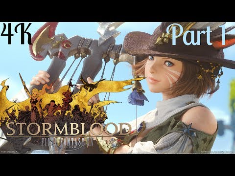 Final Fantasy XIV Online PS4 PRO 4K: Stormblood Expansion Part 1
