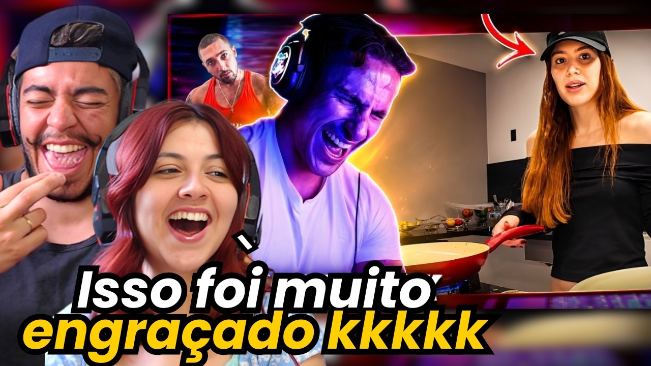 SUPER XANDÃO RINDO MUITO com CAROL BALDS COZINHANDO e VÍDEOS ANTIGOS do SCARPELLY | REACT