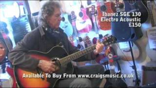 Video thumbnail for Ibanez SGE 130 by lcdadvert