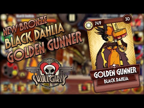 Fighter Reveal: Black Dahlia - GOLDEN GUNNER | Skullgirls Mobile