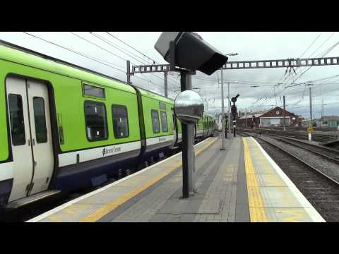 Connolly HD-29000 class 8 car departs for Maynooth