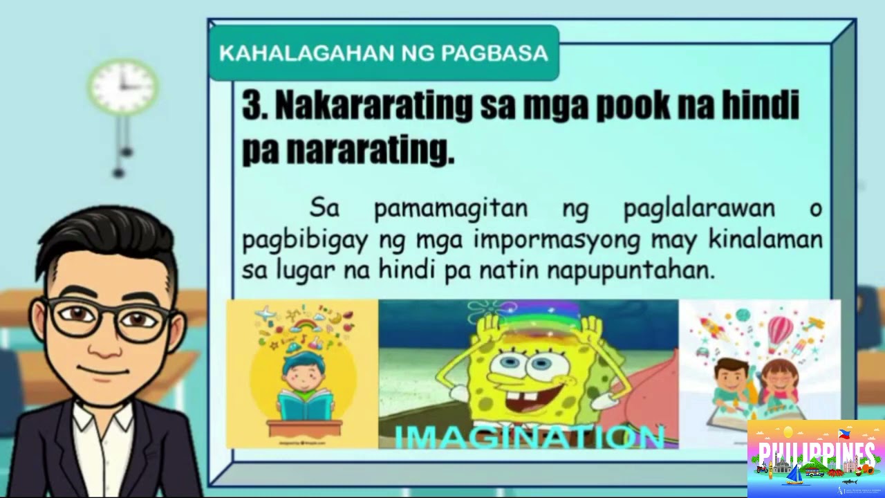 Ang mga Kahalagahan ng Pagbasa