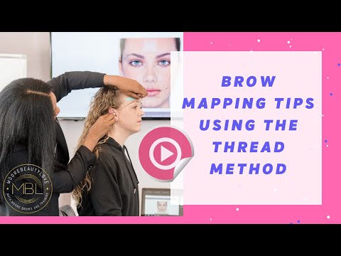 Brow Mapping Tips with the Easy Thread Method