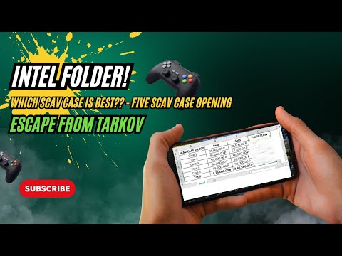 PVE - Which Scav Case is best?? - 5 Intel Folders Scav Case Opening - Escape From Tarkov
