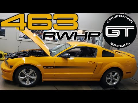 2008 Mustang Edelbrock Supercharger (CALIFORNIA SPECIAL) Dyno at Brenspeed