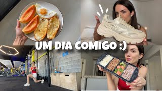VLOG DE SÁBADO REAL: por trás das publicidades, treino de pernas, alimentação e minha rotina