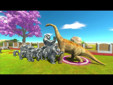 The Goro Giant Robot Army - Animal Revolt Battle Simulator