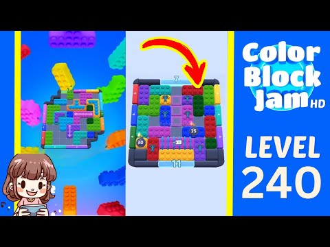 Color Block Jam Level 240 Guide