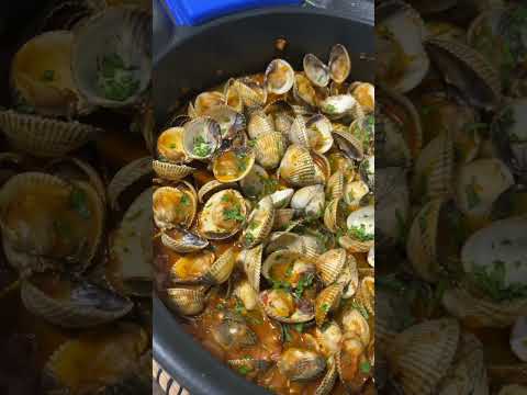 BERBERECHOS A LA MARINERA #shorts #receta #short