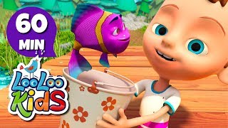 Once I Caught a Fish Alive - Fun Songs for Children | LooLoo Kids