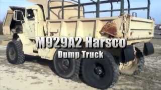 preview picture of video 'M929A2 5 Ton Dump Truck 6x6 on GovLiquidation.com'