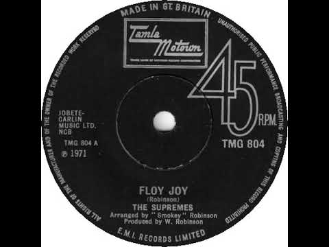 UK New Entry 1972 (52) The Supremes - Floy Joy