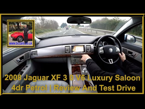 2008 Jaguar XF 3 0 V6 Luxury Saloon 4dr Petrol | Review And Test Drive