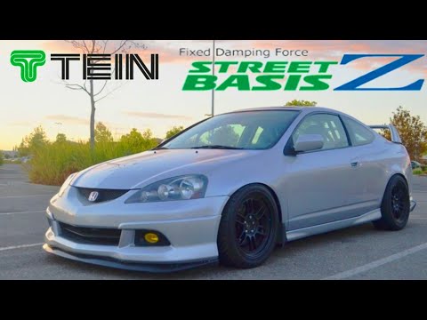 Acura RSX Type S Coilover Install Tein Street Basis Z