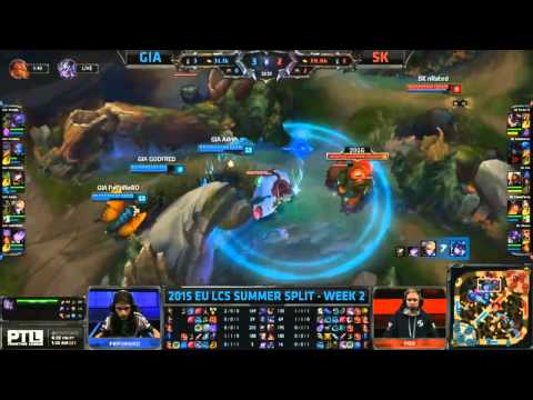 Giants Gaming vs SK Gaming - HIGHLIGHTS - EU LCS Summer 2015 - W2D2 - League of Legends