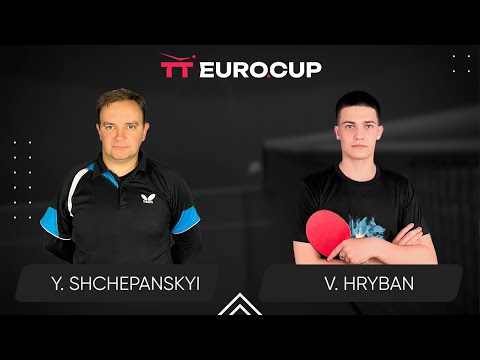 09:55 Yurii Shchepanskyi - Vadym Hryban 31.10.2023 TT Euro.Cup Ukraine Star TABLE 4