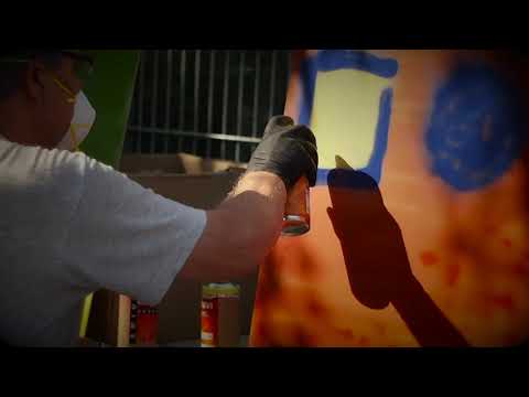 Graffiti mit den Oldis ;) _Workshop mit Kritikal27