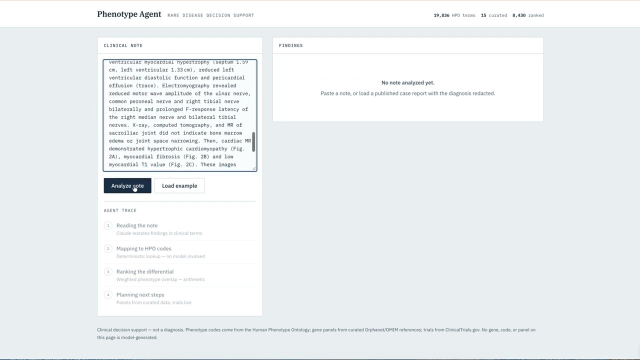 Rare Disease Agent project preview