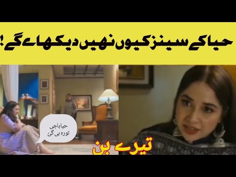 Why Remove Haya scenes/ Tere Bin Drama Episode 48/Tere bin Episode 48 /yumna zaidi with Wahaj Ali