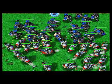 20 TAUREN WARRIORS vs 24 KNIGHTS [WARCRAFT 3 TFT]