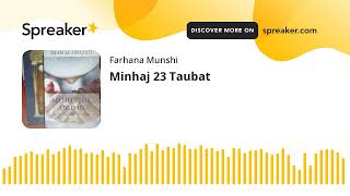 Download lagu Minhaj 23 Taubat mp3 Download lagu Minhaj 23 Taubat mp3