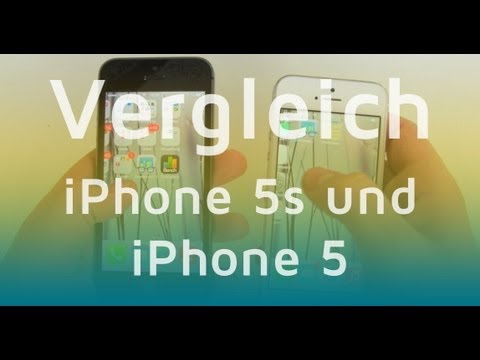 iPhone 5S vs iPhone 5 - Comparison of Apple Smartphones (German)