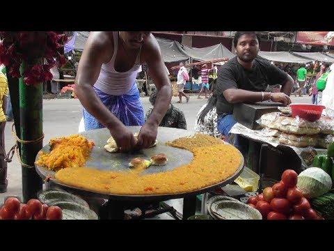 India Street Food | BUTTER BUN Pav Bhaji Kolkata Bara Bazar | Most Famous Indian Roadside Food Video