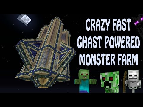 The Ultimate Ghast-Powered Monster Farm!