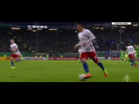 Bobby Wood Individual Highlights vs Monchengladbach