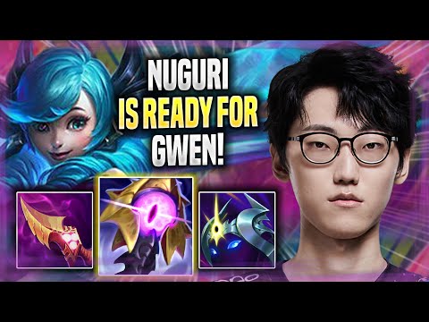 NUGURI IS READY FOR GWEN! - Nuguri Plays Gwen TOP vs Fiora! | Season 2022