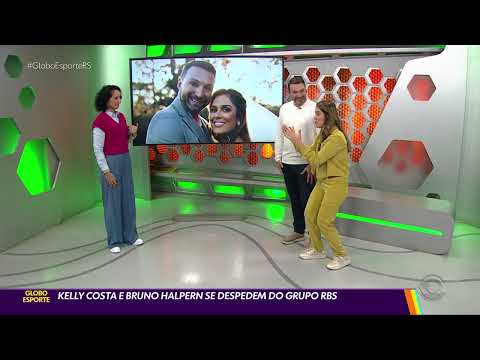 Closing of Globo Esporte RS with tributes to Bruno and Kelly Costa | RBSTV (July 24, 2025)