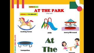 Topic 3 - At The Park - Phonics 3A