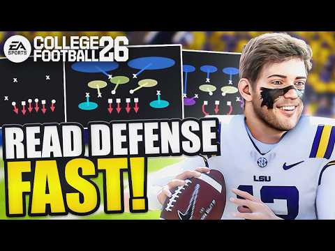 How To Instantly Read Defense Like a Pro | College Football 26 Guide
