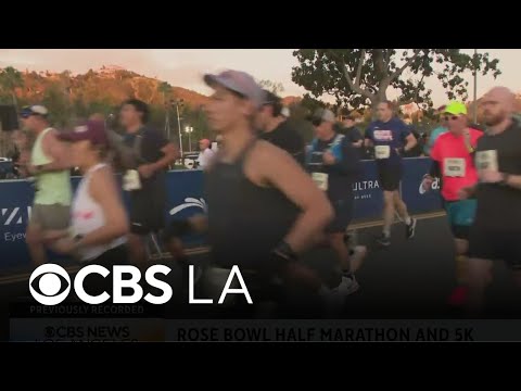 Rose Bowl Half Marathon and 5K kicks off in Pasadena