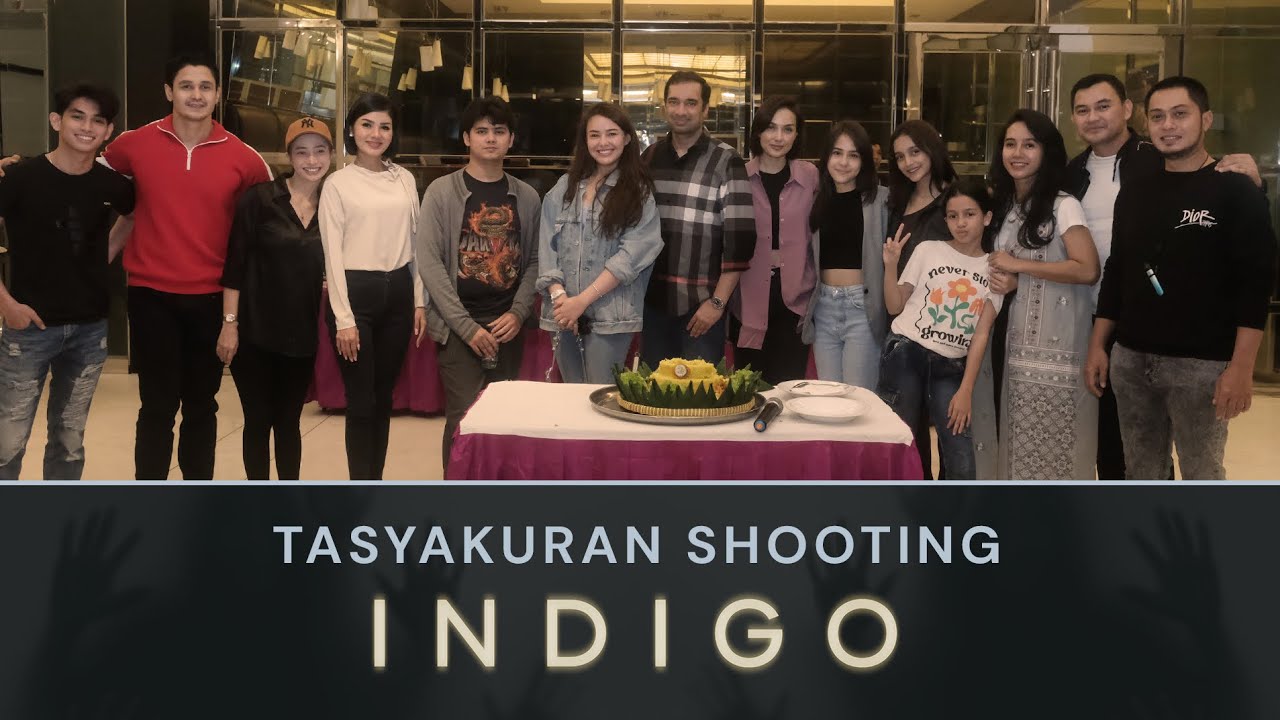 Tasyakuran Shooting Film Indigo bersama Produser, Sutradara dan para pemain