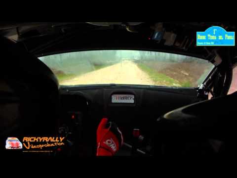 CAMERA CAR LOVISETTO   BERNARDINI   1° RONDE TERRA DEL FRIULI 2014   SHAKEDOWN